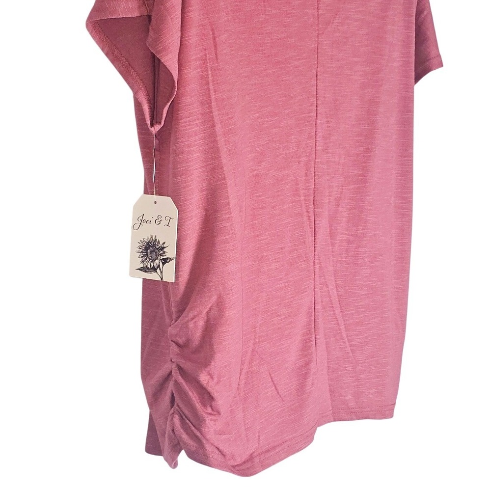 Joei & I You Are Inspirational Scripture Embroidered Graphic Tee Shirt Sz L NWT - Picture 6 of 13